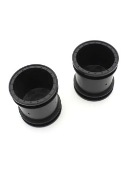 KYOSHO WHEEL (FZ02L-BT/MONSTER TRACKER/BK/2PCS) BLACK EZH001BK