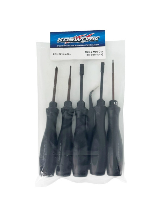 KOSWORK SET OUTILS MINI-Z (6PCS) KOS13213-MINI6