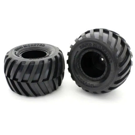 KYOSHO GLUEDTIRE ＆ WHEEL (FZ-02L-BT/BK/SOFT/2PCS) MADVAN EZTH001BKS