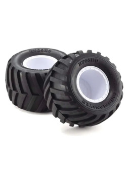 KYOSHO GLUED TIRE ＆ WHEEL (FZ-02L-BT/W/SOFT/2PCS) EZTH001WS