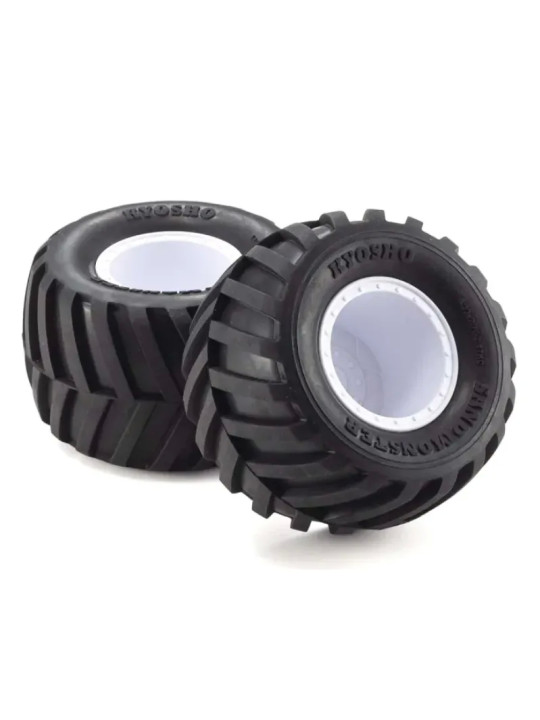 KYOSHO PNEUS HIGH GRIP MONTES-COLLES EP MADVAN VE (2) SOFT EZTH001WS