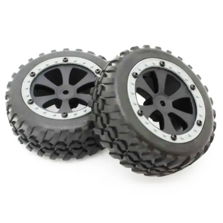 KYOSHO PNEUS MONTÉS-COLLÉS EZ SERIES SANDMASTER 1:10 EP (2) EZTH002GY