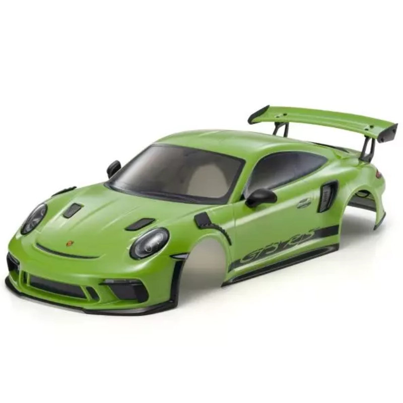 KYOSHO FAZER FZ02 1:10 PORSCHE 911 GT3RS 2018 BODY SET - LIZARD GREEN FAB618GN