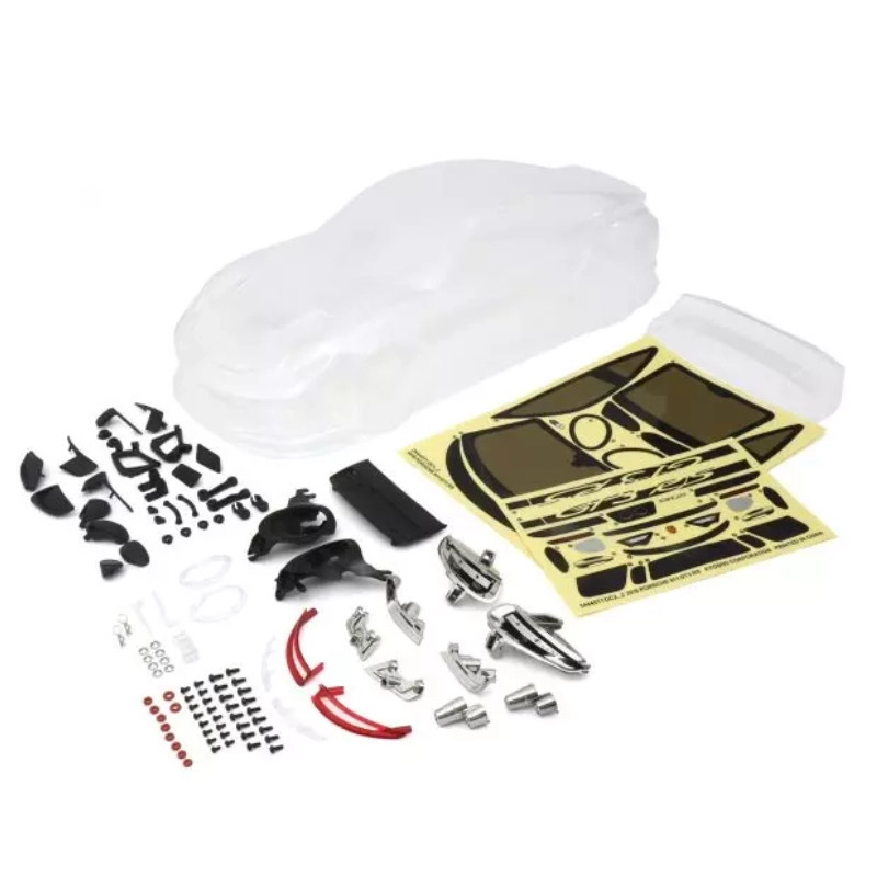 KYOSHO FAZER FZ02 1:10 PORSCHE 911 GT3 RS 2018 CLEAR BODY SET FAB618