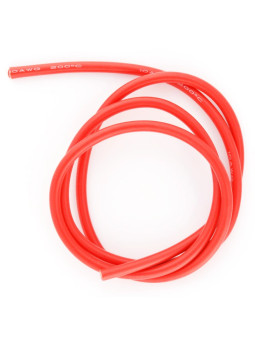 BEEZ2B FIL SILICONE 10AWG (5,27MM²) ROUGE - 1M BEEC3010R