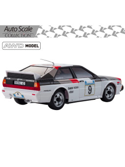 KYOSHO AUTOSCALE MINI-Z AUDI QUATTRO G4 ACROPOLIS 1982 NO9 (MA020N-L) MZP491AC