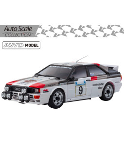 KYOSHO AUTOSCALE MINI-Z AUDI QUATTRO G4 ACROPOLIS 1982 NO9 (MA020N-L) MZP491AC