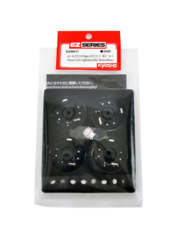 KYOSHO WHEEL LED LIGHT EZ SERIES 1:10 EP (4) - BLUE EZW017