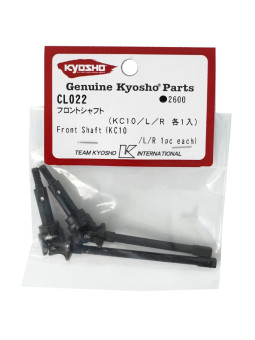 KYOSHO KC10 SERIES FRONT DRIVE SHAFT (2) CL022
