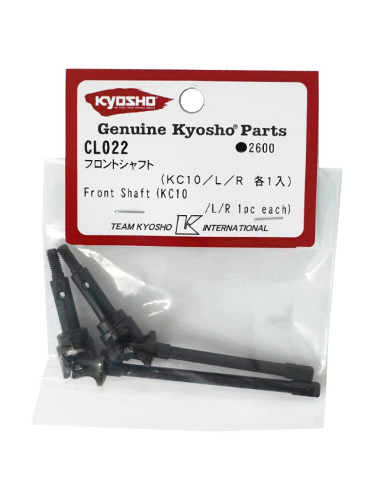 KYOSHO KC10 SERIES FRONT DRIVE SHAFT (2) CL022
