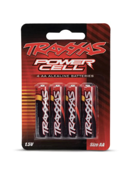 TRAXXAS POWER CELL AA ALKALINE 4PK 2914