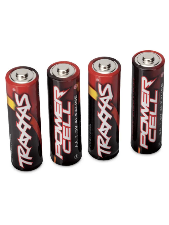 TRAXXAS POWER CELL AA ALKALINE 4PK 2914