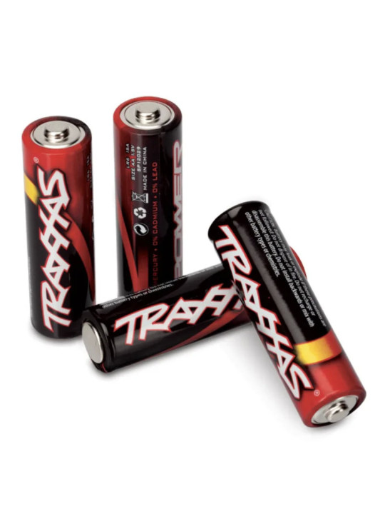 TRAXXAS POWER CELL AA ALKALINE 4PK 2914