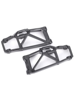 TRAXXAS SUSP ARMS LOWER BLK L&R F&R 10230