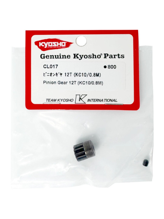 KYOSHO PIGNON MOTEUR 12 DENTS KC10 (MOD0.8) CL017