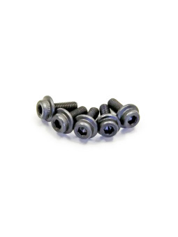 KYOSHO METALLIC FLANGED CAP SCREW M3X8MM (5) 1-S23008F