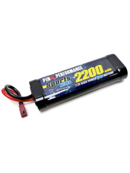 PINK PERFORMANCE BATTERIE SPORTS NIMH 7.2V-2200MAH (DEANS) PP2-2200D
