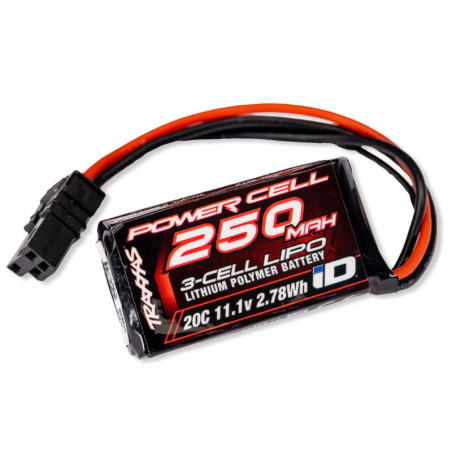 TRAXXAS BATTERIE LIPO 11,1V 250MAH 3S 20C – iD – TXC-4M 2826