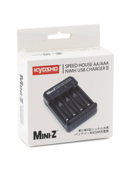 KYOSHO SPEED HOUSE AA/AAA NiMH USB CHARGER V2 72211