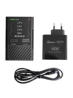 GENS ACE CHARGER IMARS MINI USB-C 2-4S & ADAPTER 65W (EU) GEA60WE1