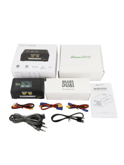 GENS ACE CHARGEUR IMARS DUAL CHANNEL 200W (EU) NOIR GEA200WDU
