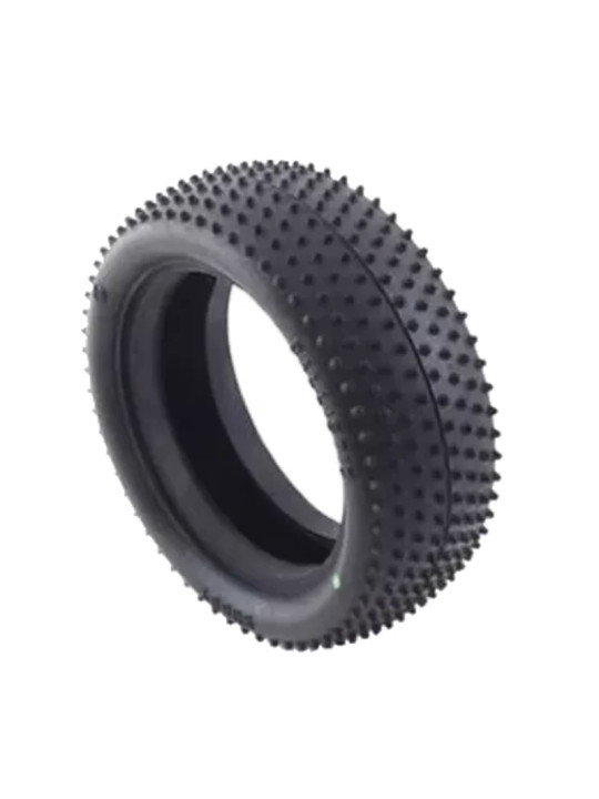 BALLISTIC 1:10 BUGGY TYRES 4WD FRONT PIN PINK (2) BBT17