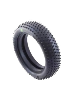 BALLISTIC 1:10 BUGGY TYRES 2WD FRONT PIN WHITE (2) BBT21