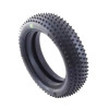BALLISTIC 1:10 BUGGY TYRES 2WD FRONT PIN WHITE (2) BBT21