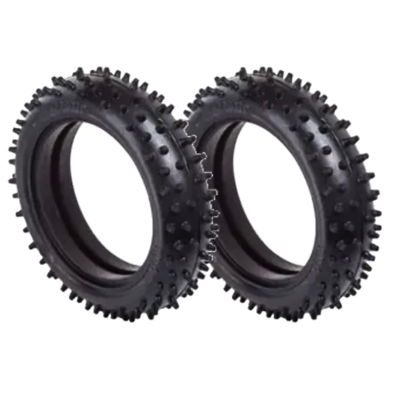 BALLISTIC PNEUS BUGGY 1:10 AVANT 2WD SPIKE WHITE (2) BBT24