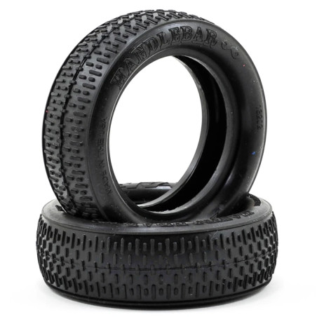 AKA PNEUS BUGGY 1/10 HANDLEBAR AVANT 4X2 SOFT (2) SEULS SANS INSERT AKA13202S