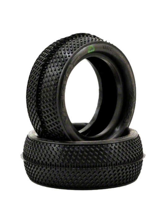 AKA 1:10 BUGGY TYRES VEKTOR 4WD FR SOFT (2) (NO INSERTS) AKA13309S