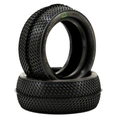 AKA 1:10 BUGGY TYRES VEKTOR 4WD FR SOFT (2) (NO INSERTS) AKA13309S