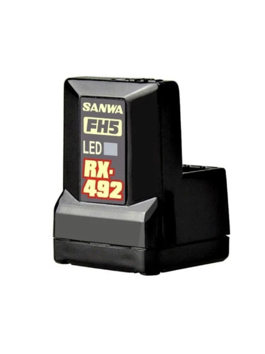 SANWA RECEIVER RX492 4 CHANELS FH5 SXR WATERPROOF 107A41383A