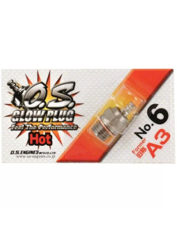O.S BOUGIE A3 No.6 STANDARD CHAUDE R6 71605300
