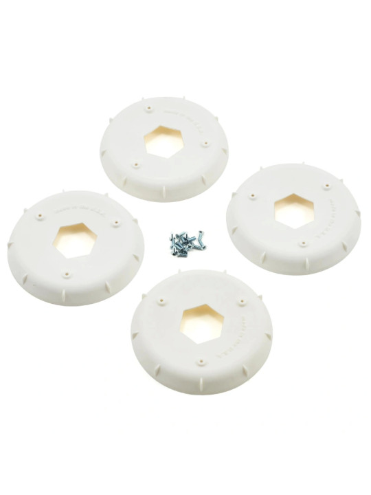 AKA FLASQUE JANTES EVO BUGGY 1/8 (4) - BLANCHES AKA34003W