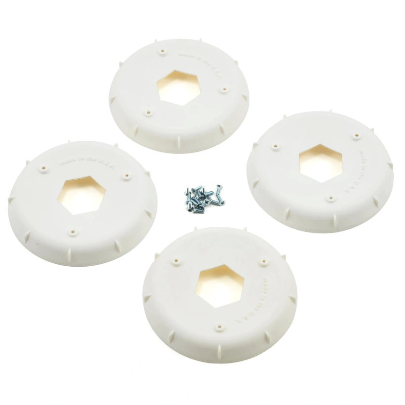 AKA FLASQUE JANTES EVO BUGGY 1/8 (4) - BLANCHES AKA34003W