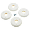 AKA FLASQUE JANTES EVO BUGGY 1/8 (4) - BLANCHES AKA34003W