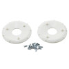 AKA 1/10 BUGGY REAR WHEEL STIFFENER WHITE (2) AKA33101W