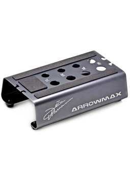 ARROWMAX STAND DE VOITURE TOUT TERRAIN ALU POUR TT 1/10 JÖRN NEUMANN AM170033