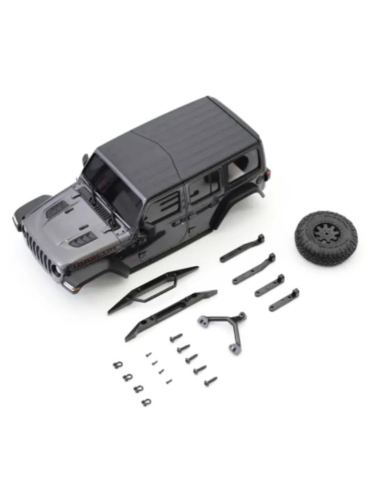 KYOSHO CARROSSERIE JEEP WRANGLER RUBICON GREY MINI-Z 4X4 MX01 MXB01GM