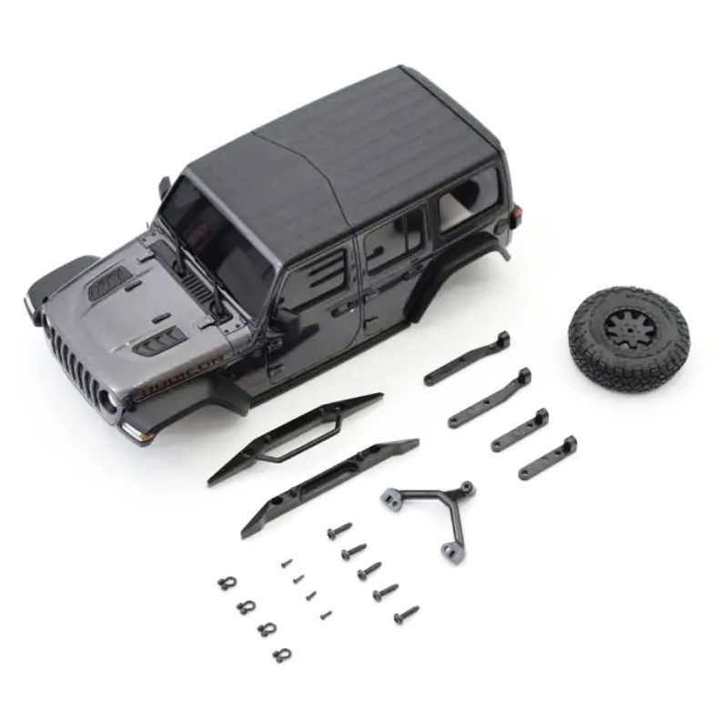 KYOSHO CARROSSERIE JEEP WRANGLER RUBICON GREY MINI-Z 4X4 MX01 MXB01GM