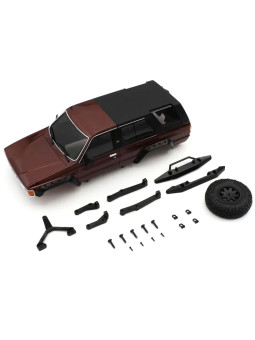 KYOSHO BODYSHELL TOYOTA 4RUNNER METALLIC RED MINI-Z 4X4 MX01 MXB02MR