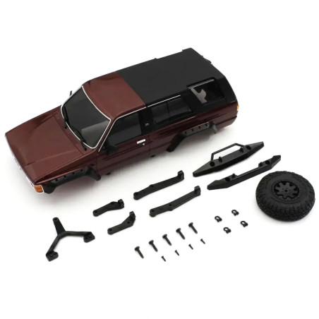 KYOSHO BODYSHELL TOYOTA 4RUNNER METALLIC RED MINI-Z 4X4 MX01 MXB02MR