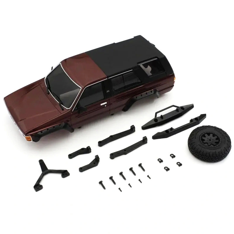KYOSHO BODYSHELL TOYOTA 4RUNNER METALLIC RED MINI-Z 4X4 MX01 MXB02MR