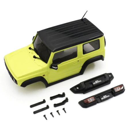KYOSHO BODYSHELL SUZUKI JIMNY SIERRA YELLOW MINI-Z 4X4 MX01 MXB03Y