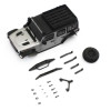 KYOSHO CARROSSERIE JEEP WRANGLER RUBICON SILVER MINI-Z 4X4 MX01 MXB08S