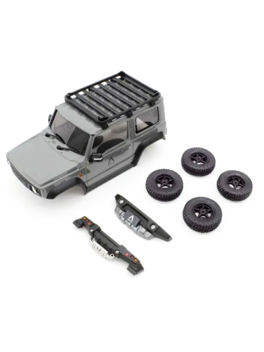 KYOSHO BODYSHELL APIO JIMNY TS4 MEDIUM GREY MINI-Z 4X4 MX01 MXBT05G