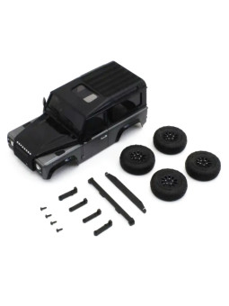 KYOSHO CARROSSERIE LAND ROVER DEFENDER 90 GRAY MINI-Z 4X4 MX01 MXBT06GM