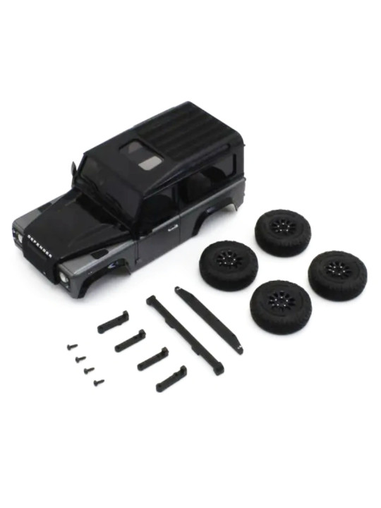 KYOSHO BODYSHELL LAND ROVER DEFENDER 90 GRAY MINI-Z 4X4 MX01 MXBT06GM