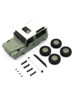 KYOSHO BODYSHELL LAND ROVER DEFENDER 90 HERITAGE GREEN MINI-Z 4X4 MX01 MXBT07GR